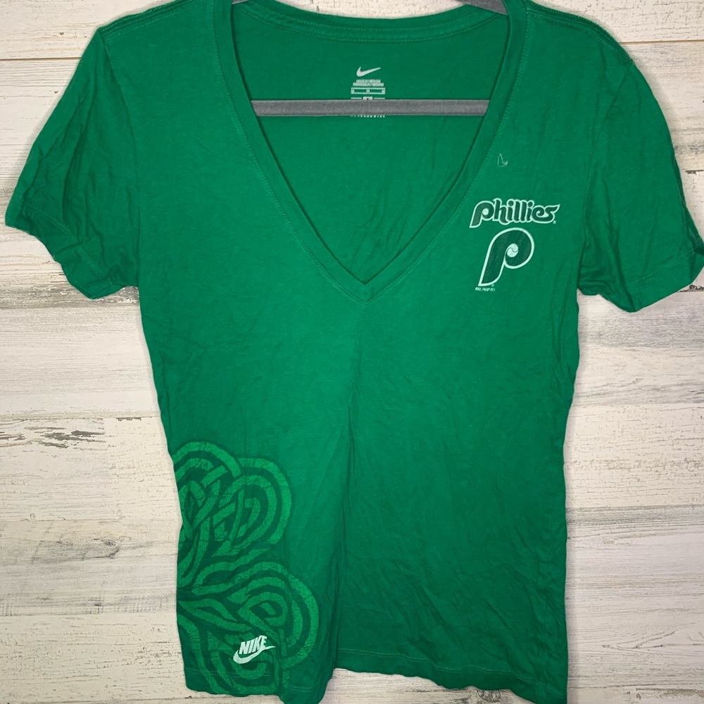 Nike Philadelphia Phillies shamrock shirt